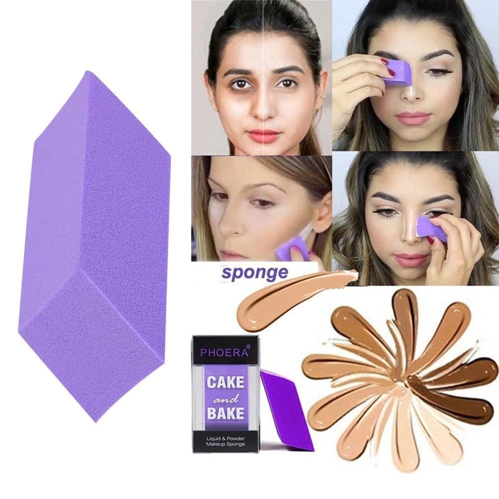 Quadrilateral shape makeup puff Quadrilateral shape makeup puff